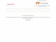 Tablet Screenshot of goziga.com